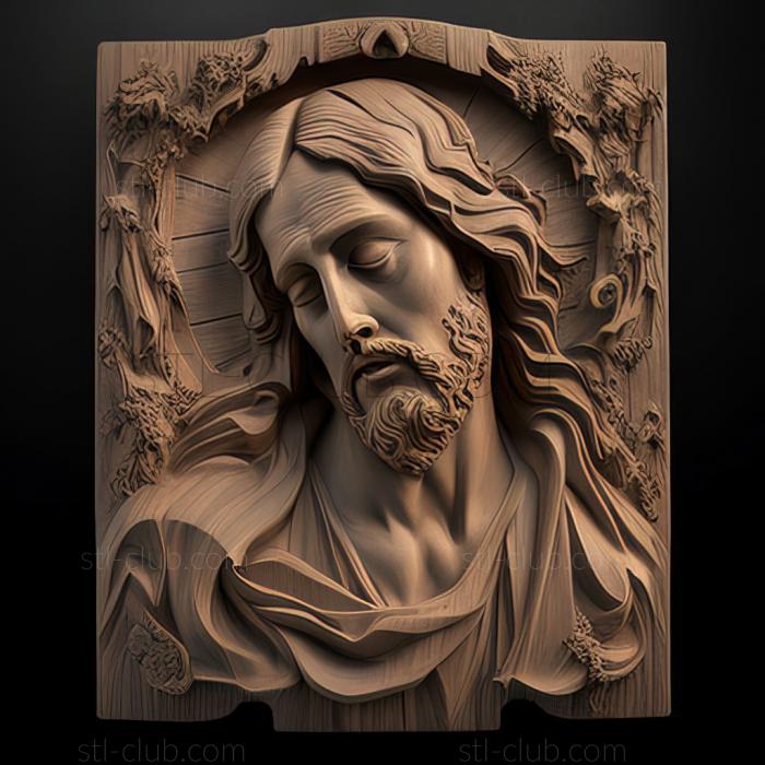 3D model st jesus (STL)